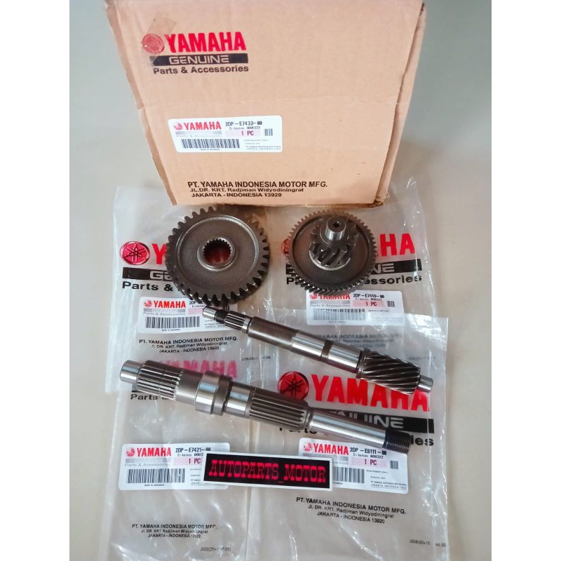 Gear Ratio SET Of 4 YAMAHA NMAX OLD/NMAX NEW/KODE2DP Shopee Malaysia