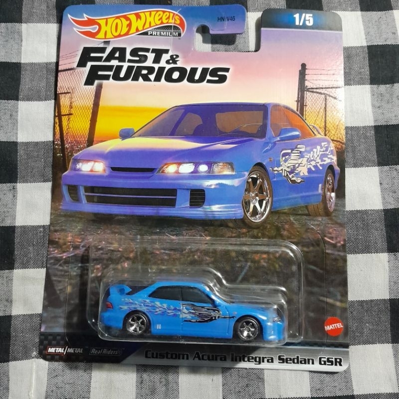 Hot wheels premium fast and furious Acura Integra Sedan | Shopee Malaysia