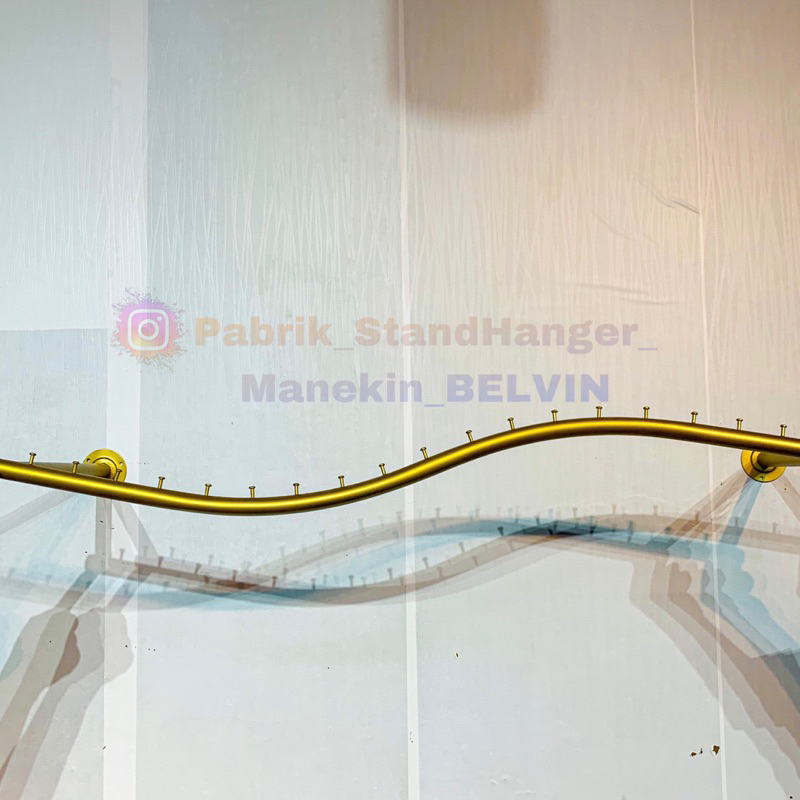 GANTUNGAN Gold Wall Wallpaper [Sale] Premium Gold Trunk Wall Goal