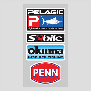 Fishing Sticker Fishing Mania Sticker, Fishing Brand Sticker, All Brand  Sticker 001