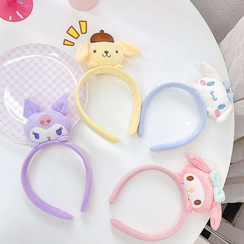 (27 Litres) Sanrio Cute Korean Cartoon Headband H540/lotso Kuromi ...