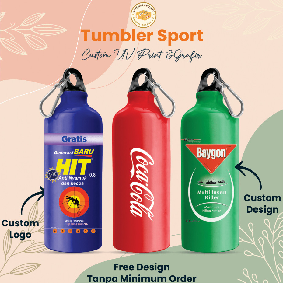 Tumbler Custom TUMBLER SPORT 700ml/500ml Print Engraved/Laser/UV Print ...