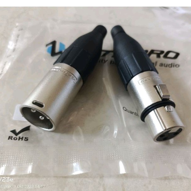 Jack+mem Socket Zetapro/Jack+socket Cannon xlr Male to Female Zetapro ...