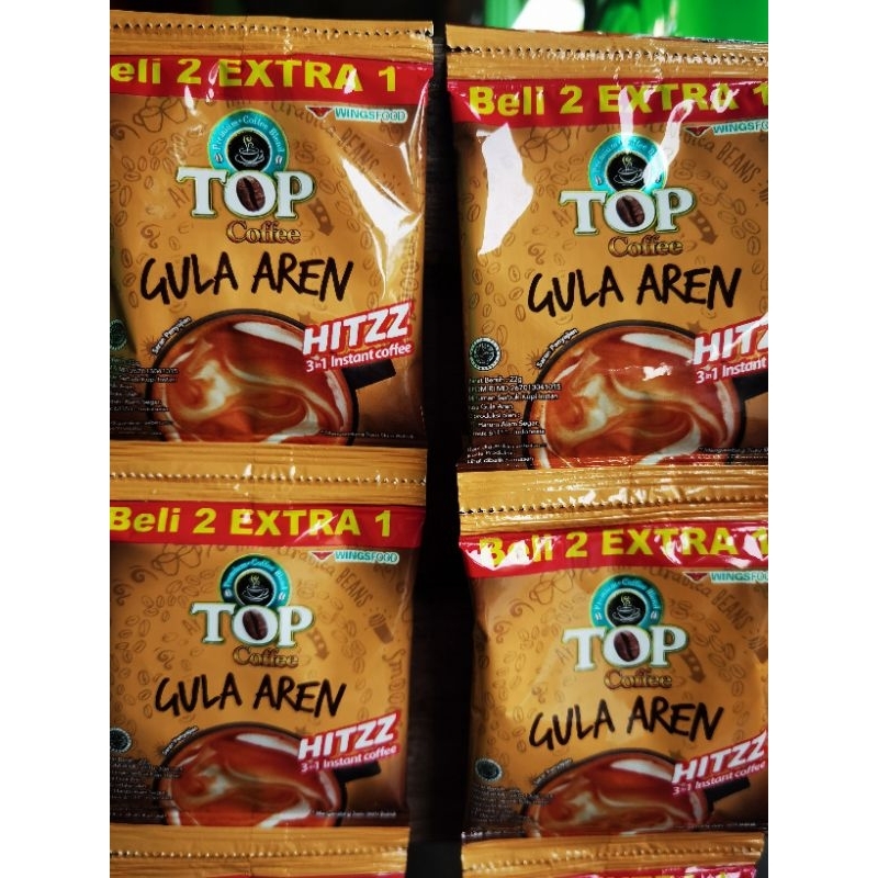 Top Coffee Palm Sugar 15 Sachets | Shopee Malaysia