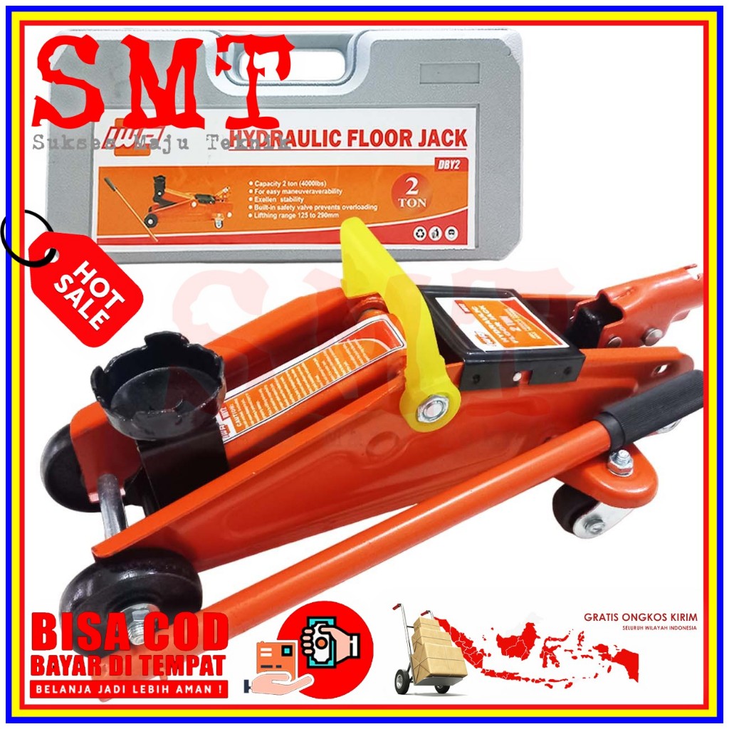 Iwa Crocodile Jack 2ton Hydraulic Floor Jack Car Jack Shopee Malaysia