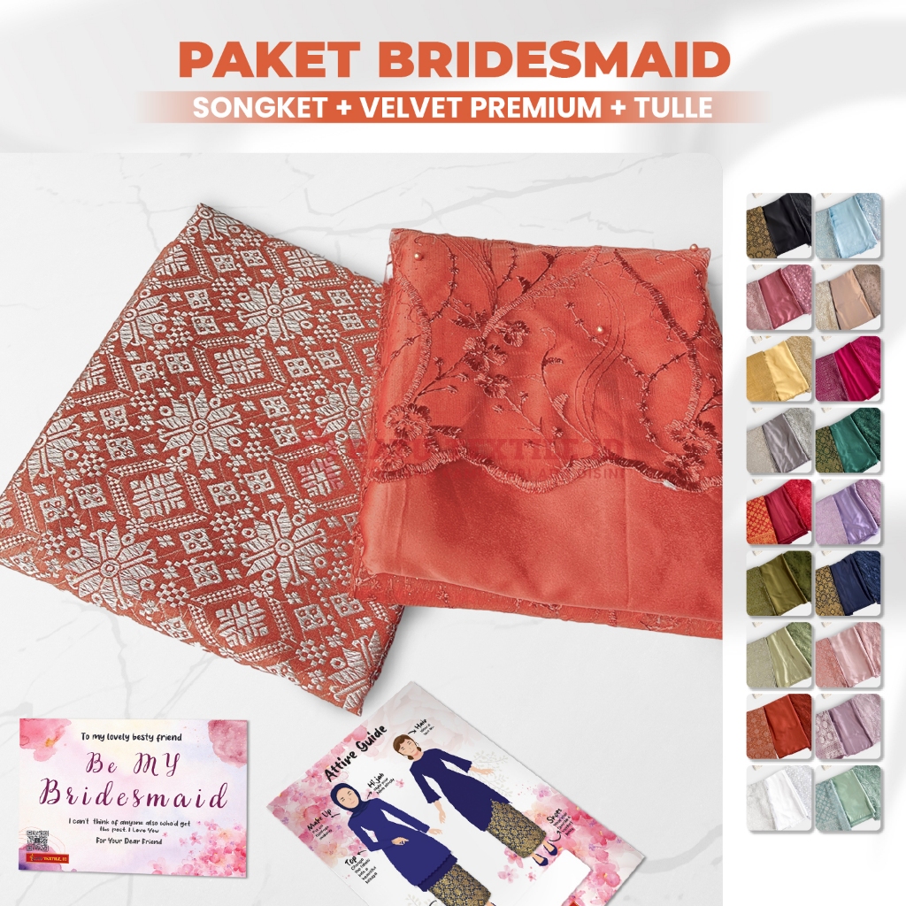 Complete Bridesmaid Uniform Package Graduation Family Application Semi ...