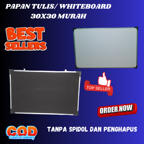 New WHITEBOARD/WHITEBOARD Size 30X30 And Without Markers And Erasers