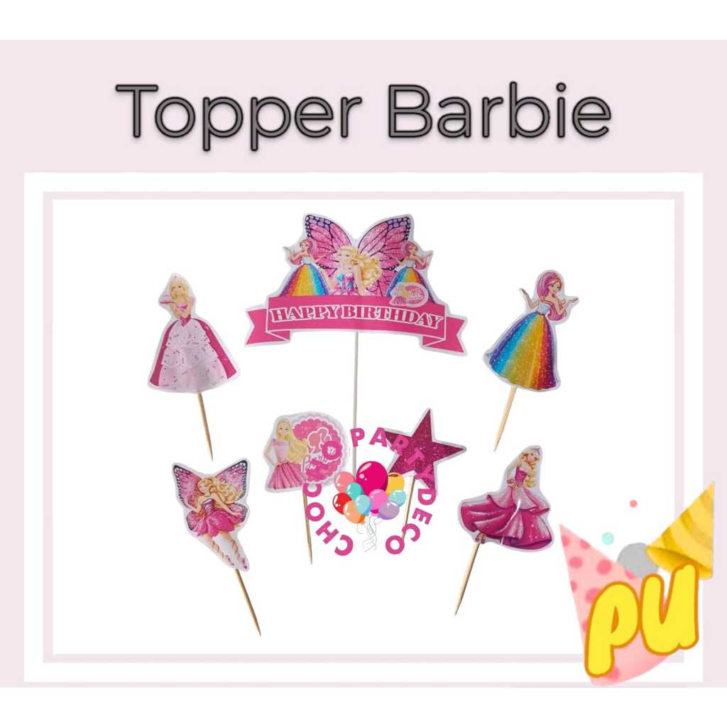 Barbie Topper/Ken Barbie Cake Topper | Shopee Malaysia