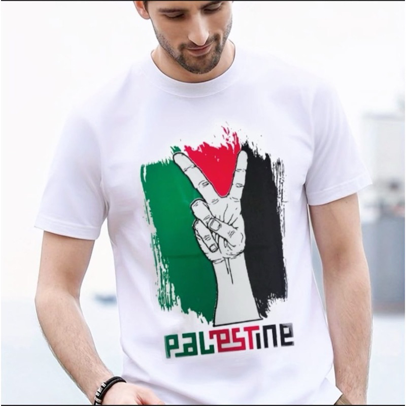 Palestinian motif Short Sleeve distro Clothes/save Palestine