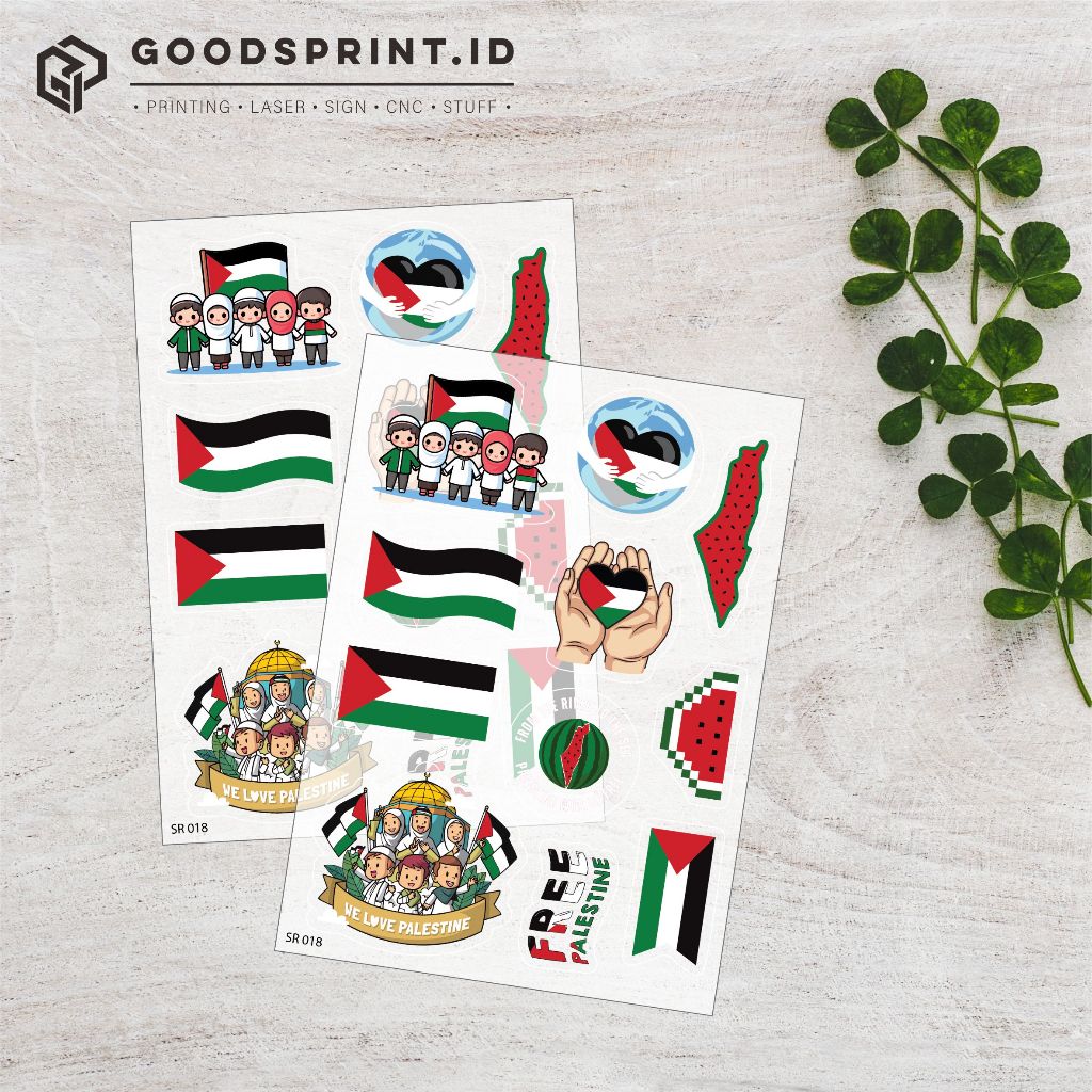 Palestine Flag Sticker Free Palestine Cheek Sticker Waterproof Laptop ...
