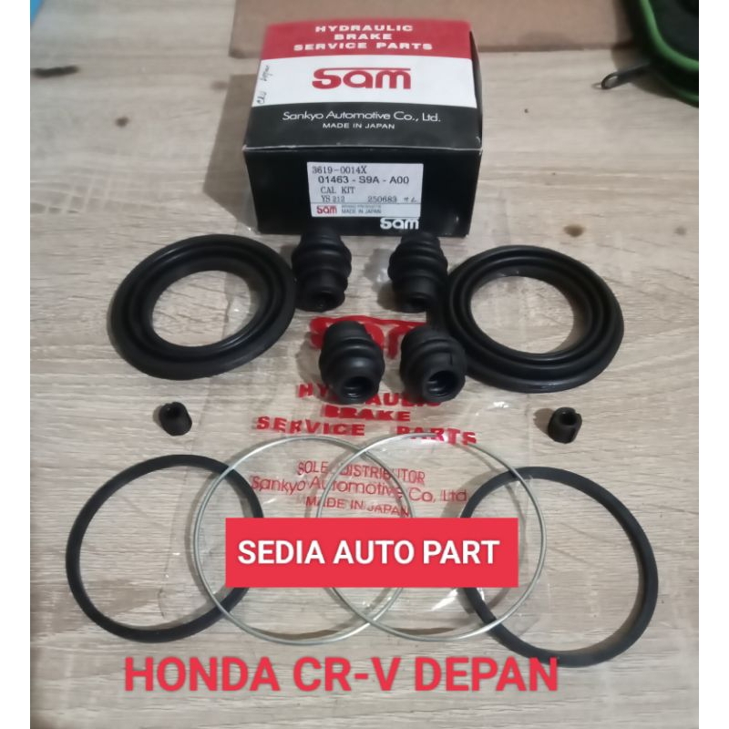 Caliper KIT Rubber SEAL Front Disc Brake HONDA CRV Shopee Malaysia