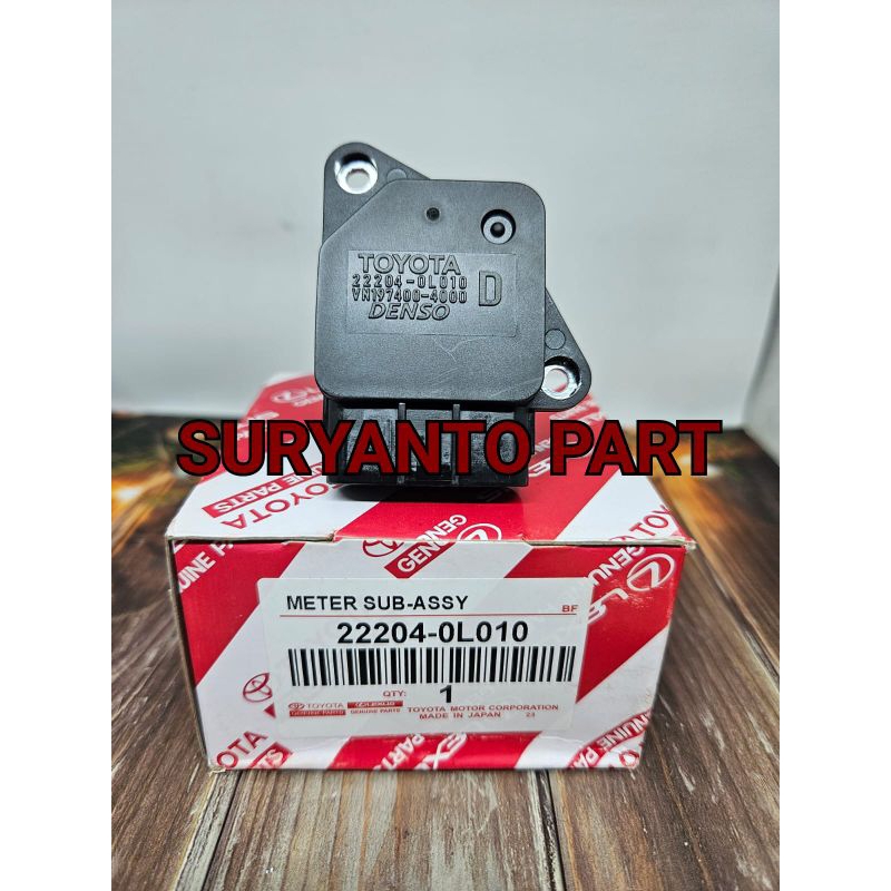 Airflow Intake Sensor Maf Air Flow Sensor Toyota Innova Fortuner Hilux