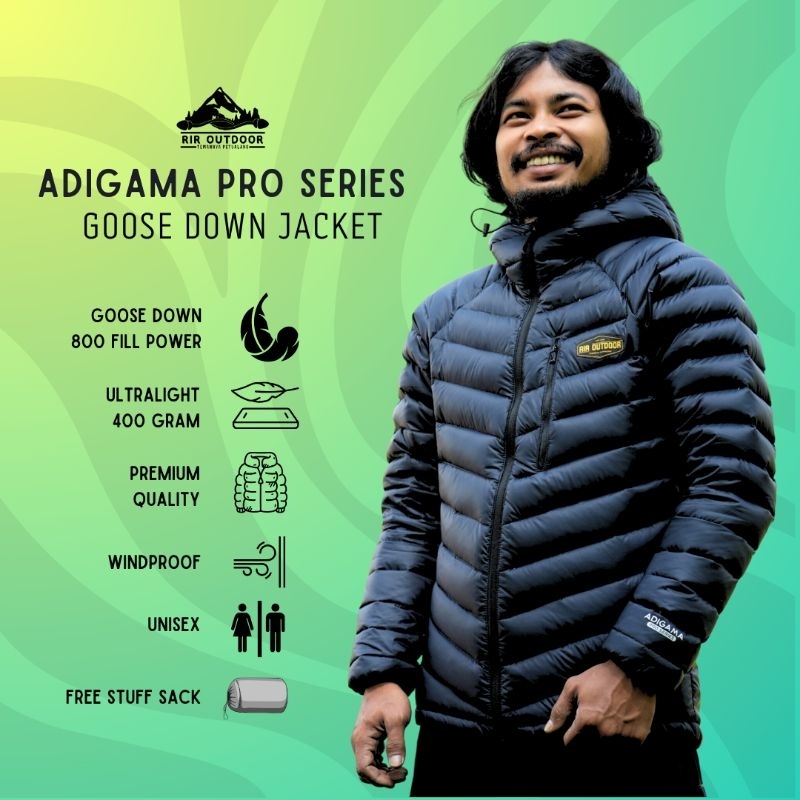 Rir OUTDOOR ULTRALIGHT GOSE DOWN Jacket ADIGAMA PRO SERIES