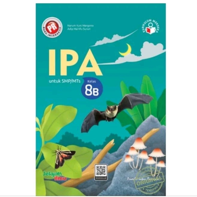 Pr/lks Science Book For Junior High School, Grade 8, VIII semester 2023