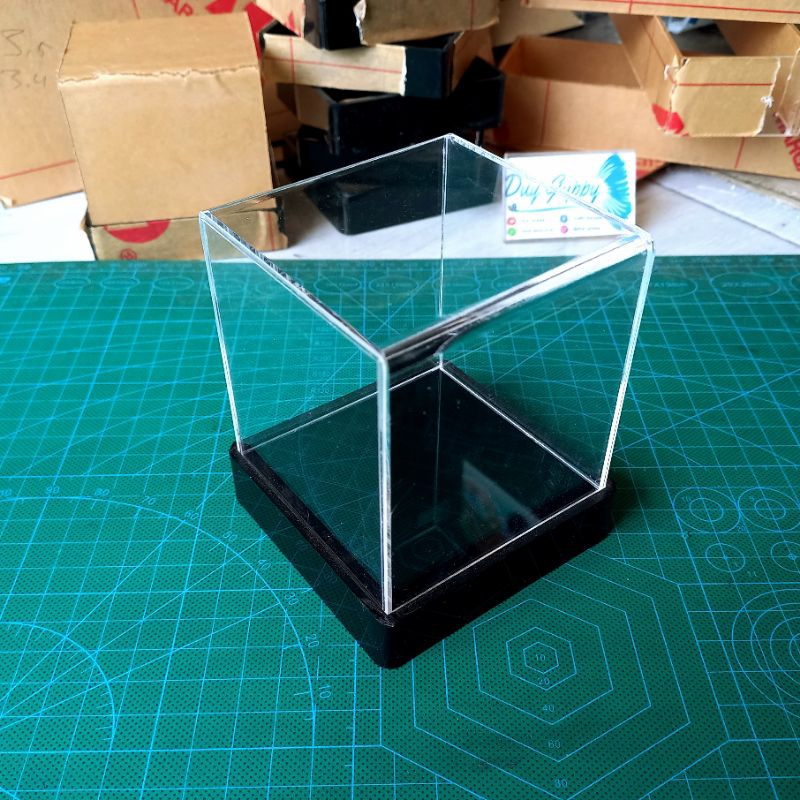 Acrylic Display box 10x10x10cm Shopee Malaysia