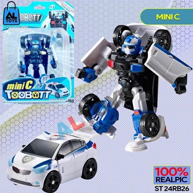 2in1 tobot Transformer Robot Car Toy/Helicopter/Airplane/Excavator ...