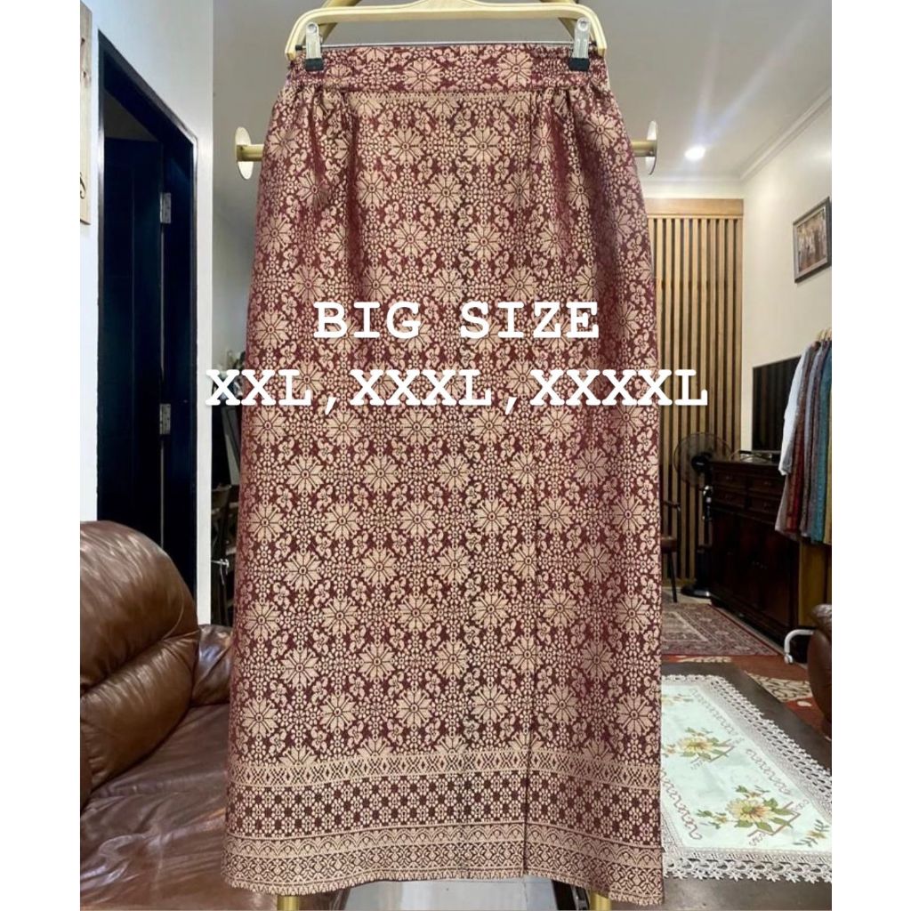 New!!! Premium Span Batik Songket Skirt || Semi Palembang Songket Skirt ...