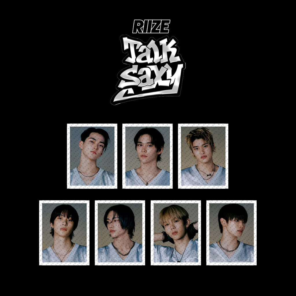 RIIZE TALK SAXY ID PHOTO SET Photocard (UNOFFICIAL) | Shopee Malaysia