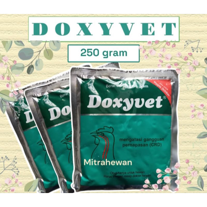 Doxyvet 250 grams CRD snoring cold chicken poultry MEDION | Shopee Malaysia