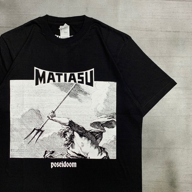 T-shirt Matiasu - Poseidoom (Black) Official Merchandise | Shopee Malaysia