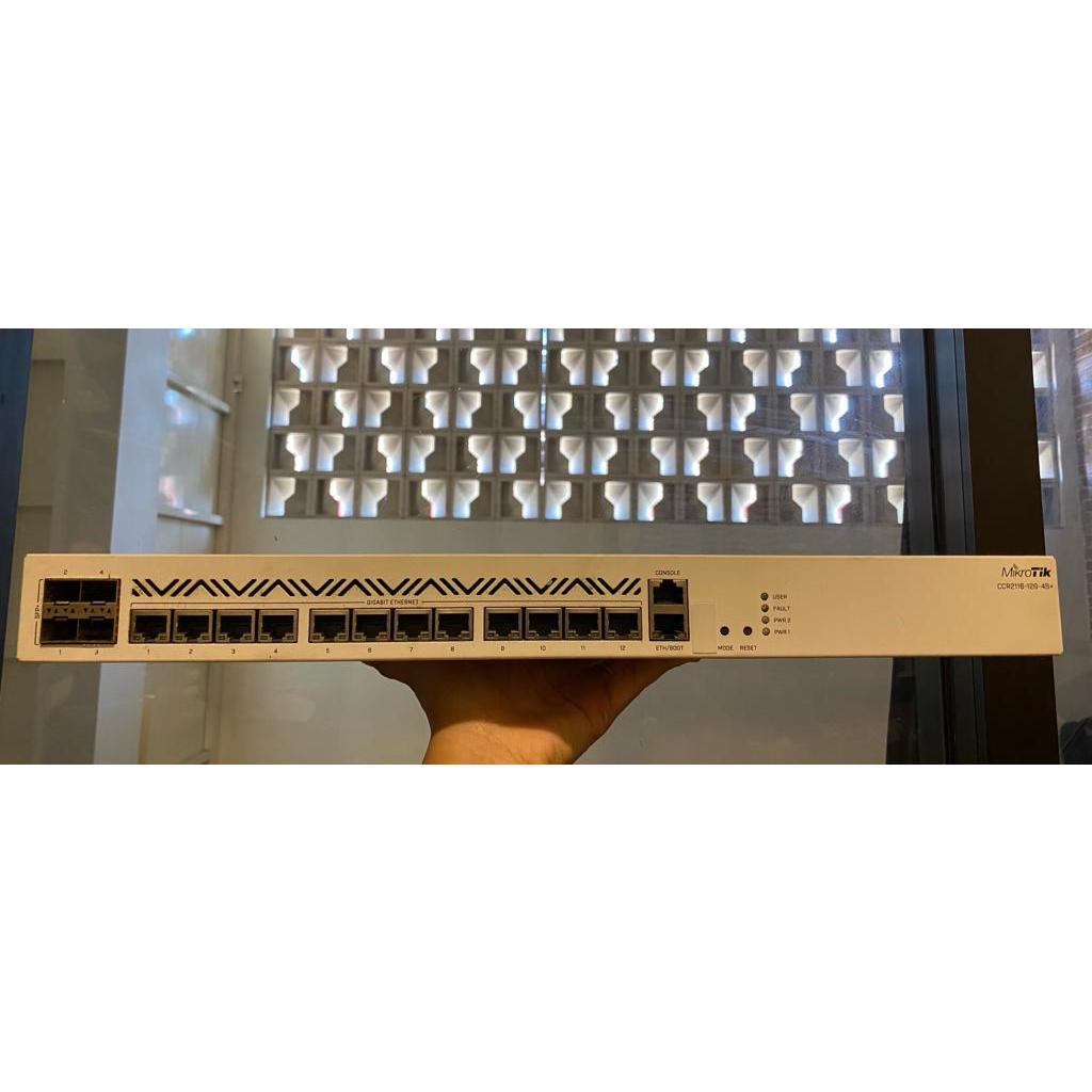 Mikrotik CCR2116-12G-4S+/CCR 2116 12G 4S+ 12 Gigabit+4 SFP+ 10G ...