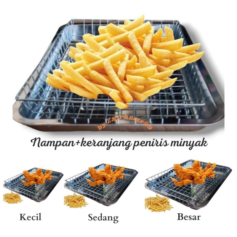 Cooling rack Food And Fried Food Drainer Basket | Shopee Malaysia