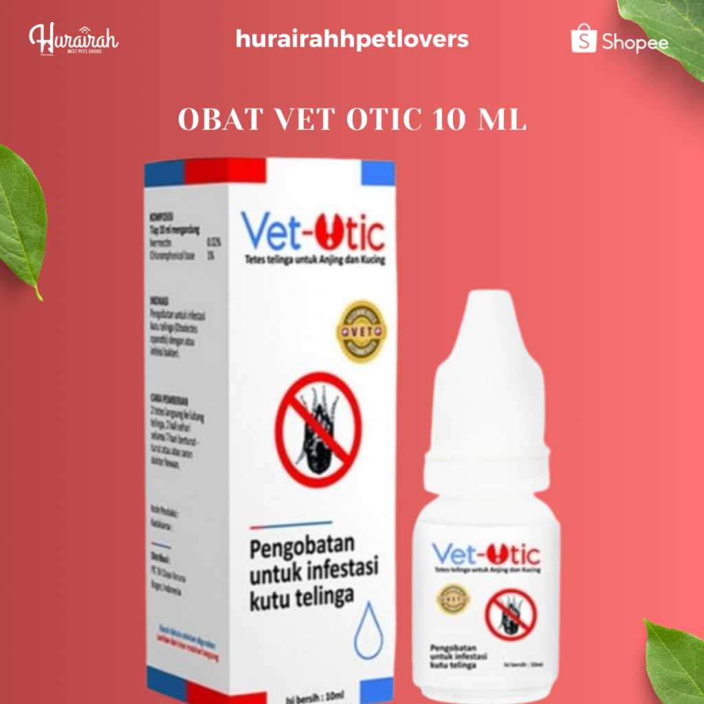 Vet OTIC Medicine 10ml | Shopee Malaysia