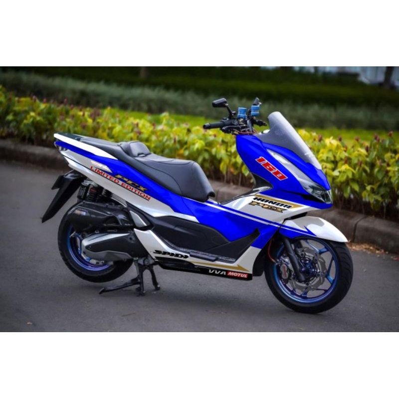 Decal Sticker Full Body Motorcycle Honda Pcx Full Body Striping