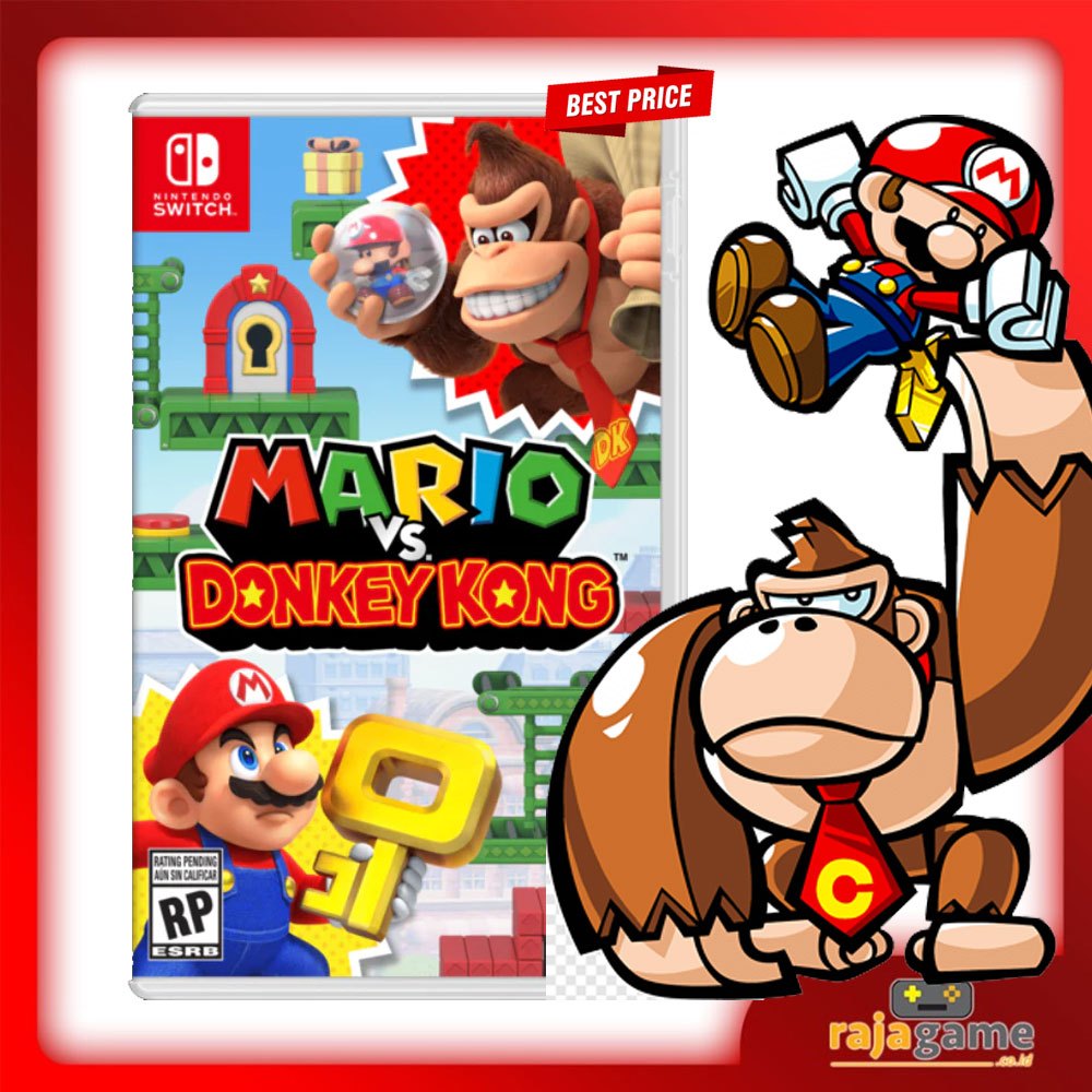 Nintendo Switch Mario vs Donkey Kong | Shopee Malaysia