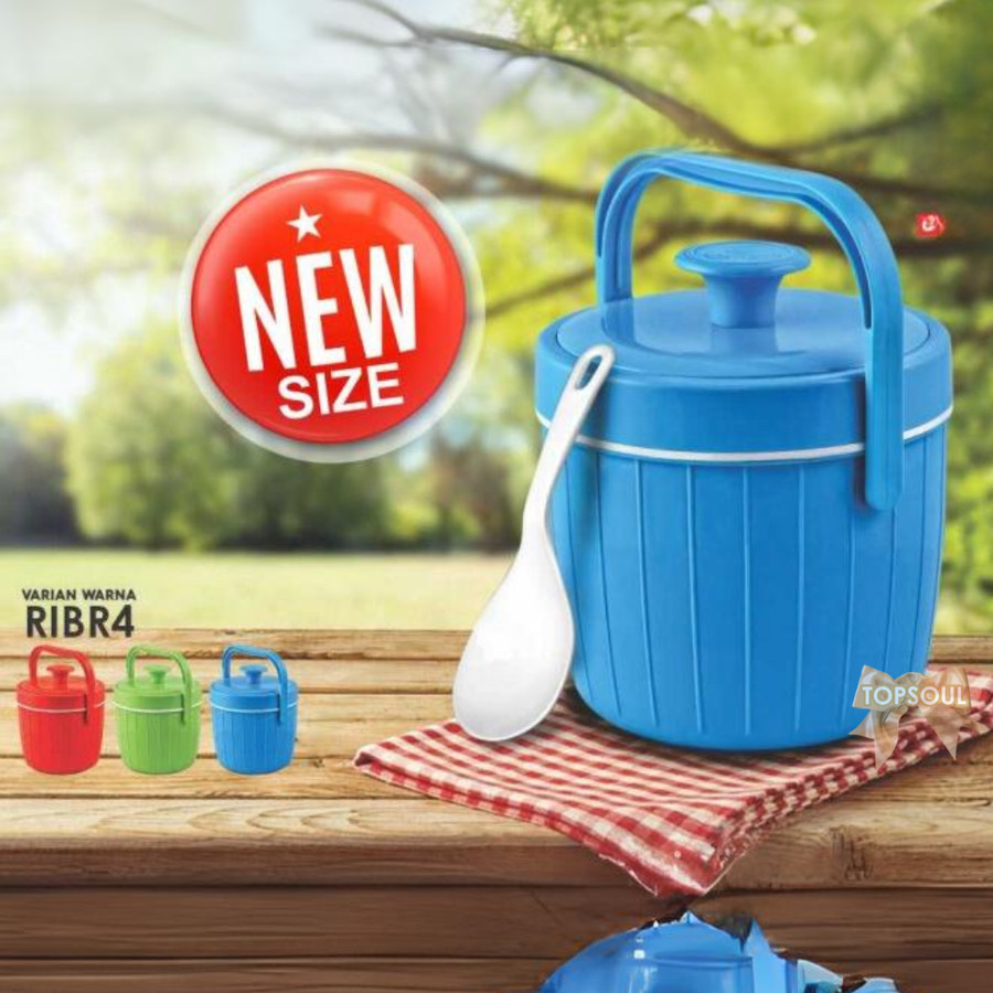 TERMOS Global Eagle RIBR4 Rice Ice Bucket 4 Liter Hot and Cold Rice ...