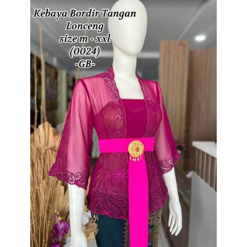 1st Embroidery kebaya || Modern Balinese Kebaya || Modern Balinese