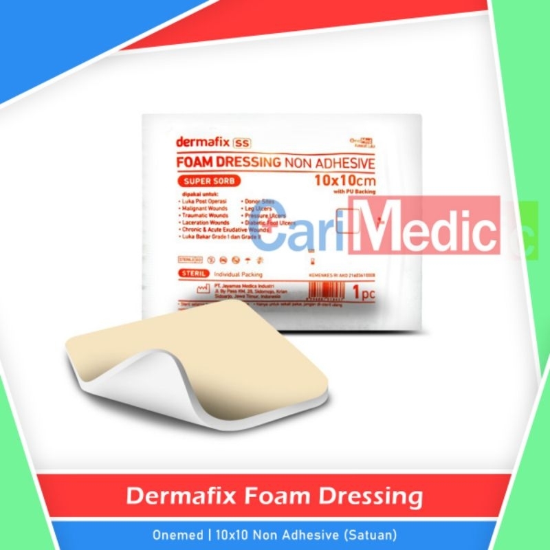 Silicone Wound Plaster Dermafix Silicone Foam Dressing Cm X Cm Super Sorb Shopee Malaysia