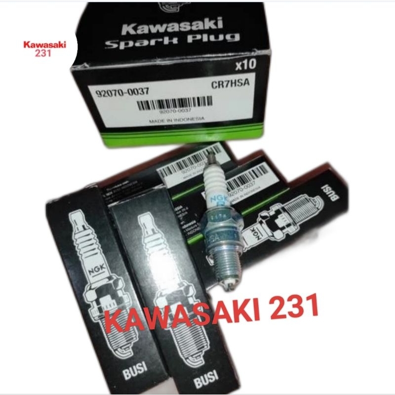 Kawasaki Klx 150 DTracker Spark Plug Original 920700037 Shopee Malaysia