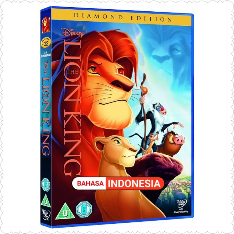 DISNEY Cartoon LION KING DUBBING Children's FILM VIDEO Cassette ...