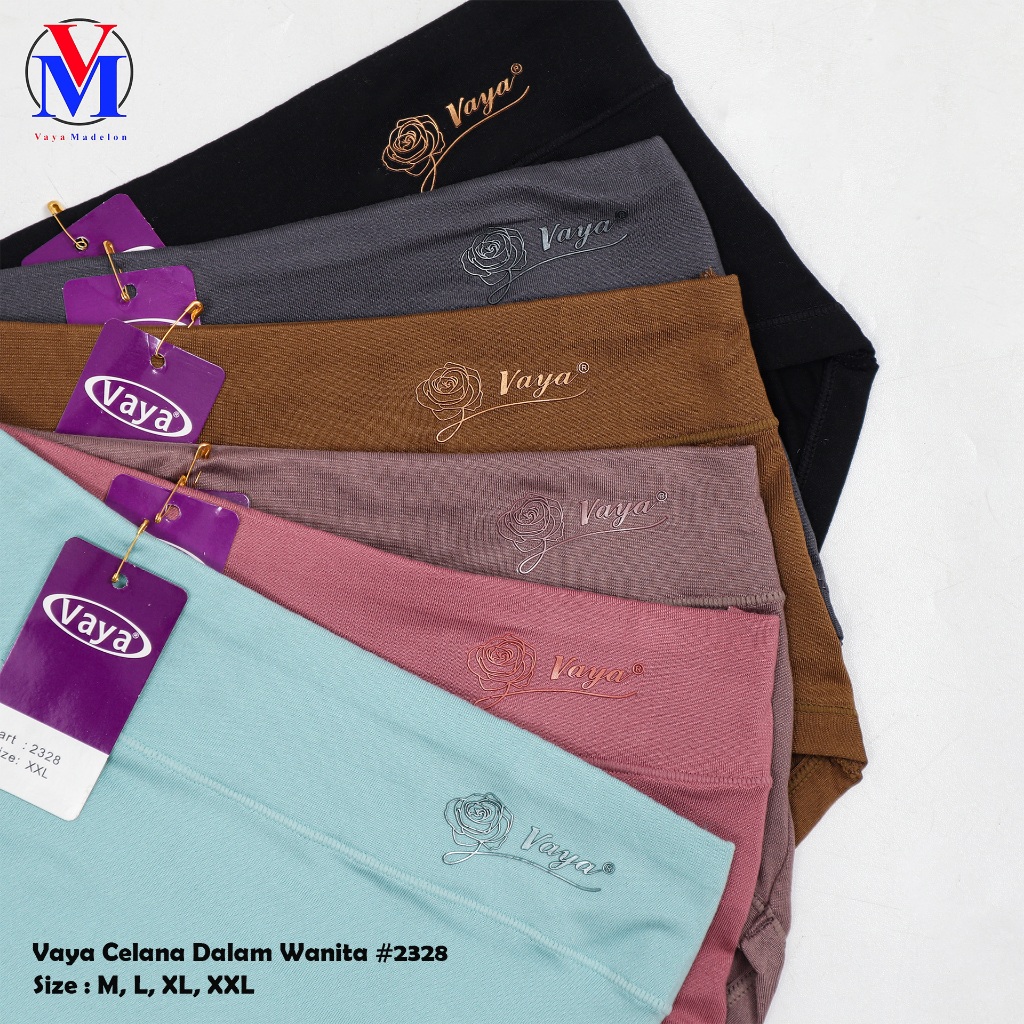 Vaya (6PCS Random Color) Women's Panties Art 2328 ( Vaya SOFT ...
