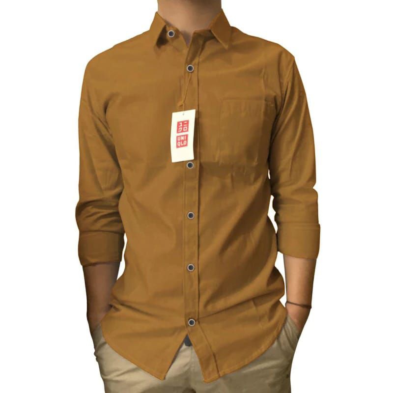 KEMEJA Men's Shirt Size M L XL XXL Men's Shirt Long Sleeve uniqlo