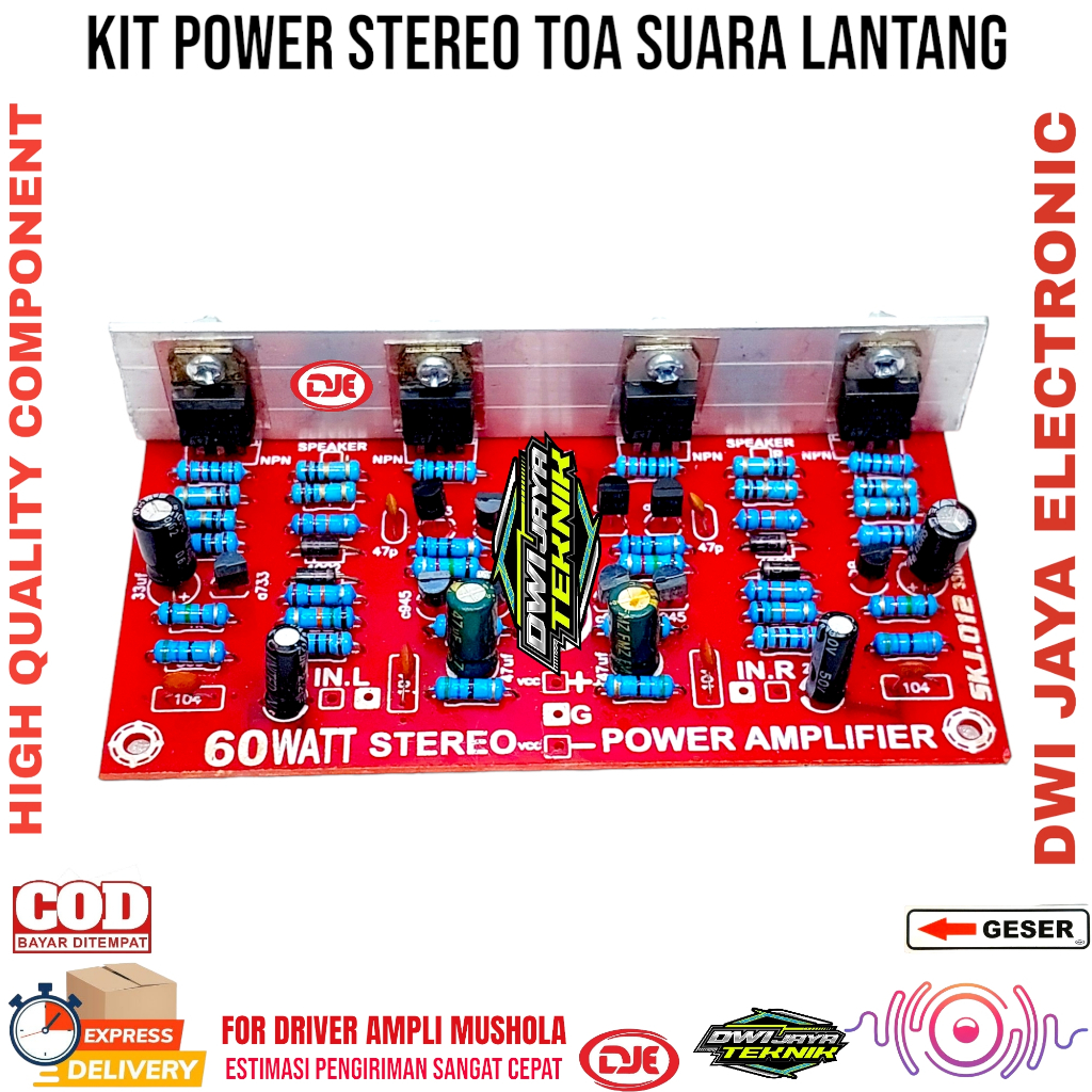 Toa Stereo Power Kit | Shopee Malaysia