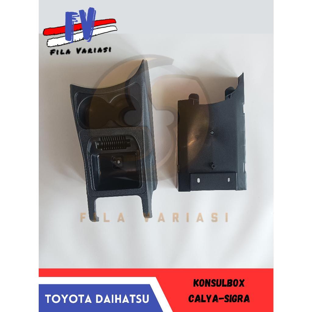 HITAM Consul Car Box Toyota Sogan Daihatsu Sigra Black Color | Shopee ...