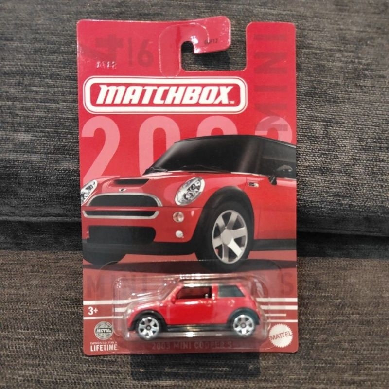 Matchbox mini cooper s (2024) | Shopee Malaysia