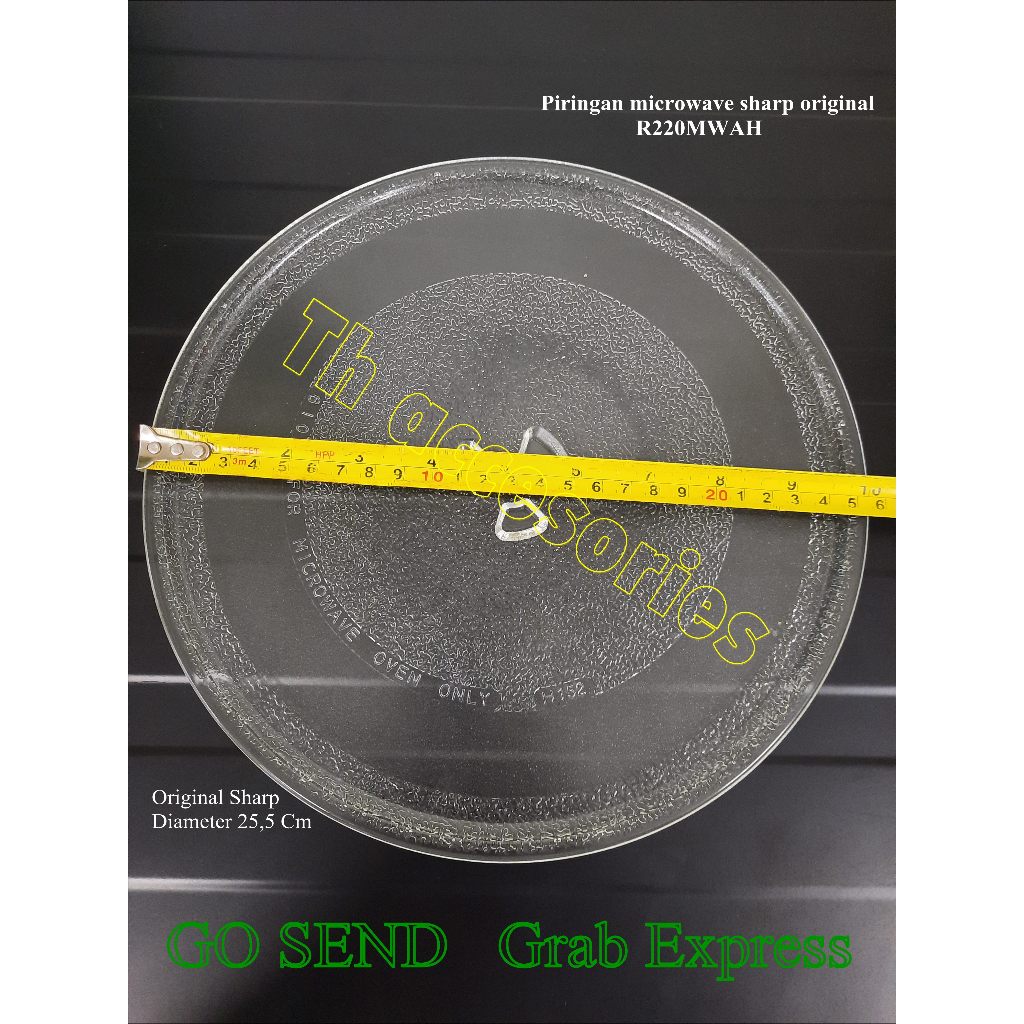 original-sharp-microwave-plate-diameter-25-5-cm-r220mwah-original