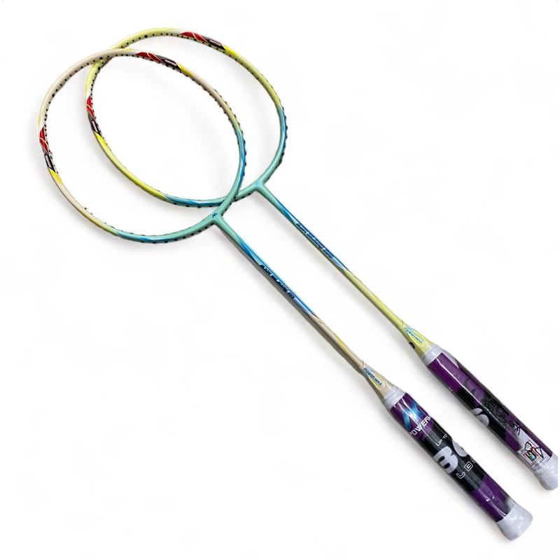 Badminton Racket Power Max Air Blade 100 Original Grip 4U G6 Max 36lbs