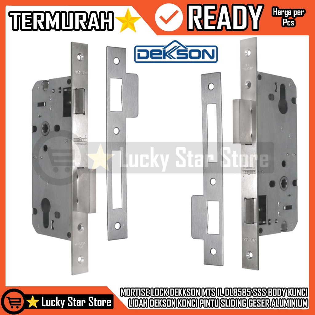 MORTISE LOCK DEKKSON MTS IL DL8585 SSS BODY DEKSON TONGUE LOCK SLIDING ...