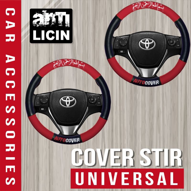 Toyota Agya Etios Car Steering Wheel Cover Yaris Raize Sienta Avanza