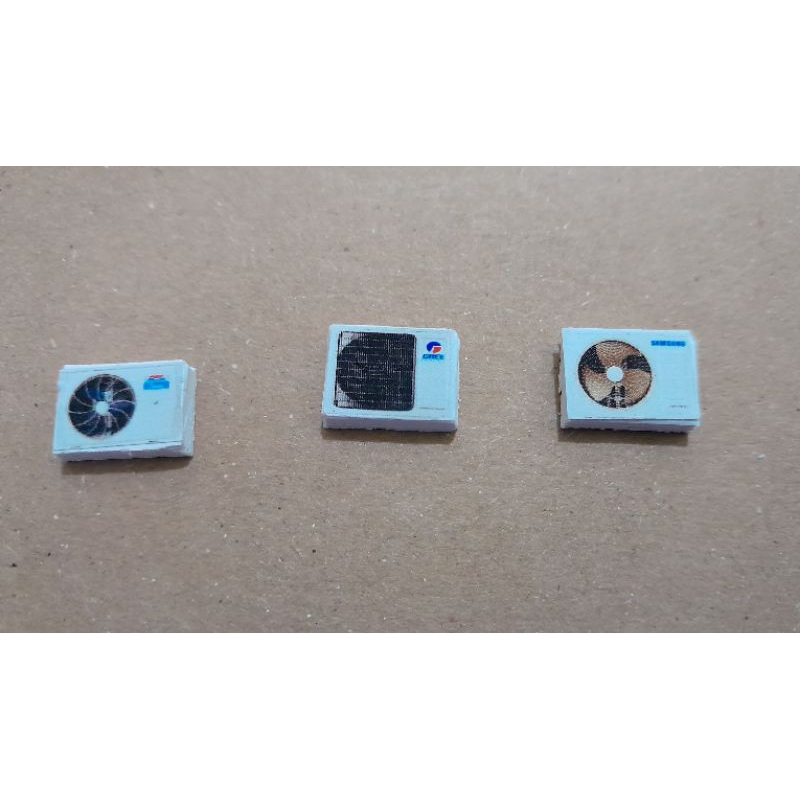 Miniature AC (Air Conditioner) Outdoor For Diorama 1:64 Hot Wheels Mini ...