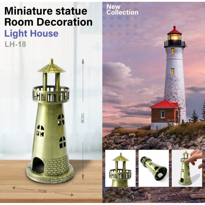 Miniature fire iron / miniature light house tower | Shopee Malaysia