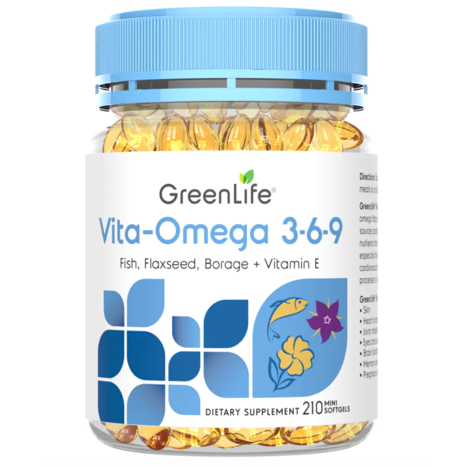 Greenlife VITA OMEGA 369 (210 CAPSULES) Shopee Malaysia