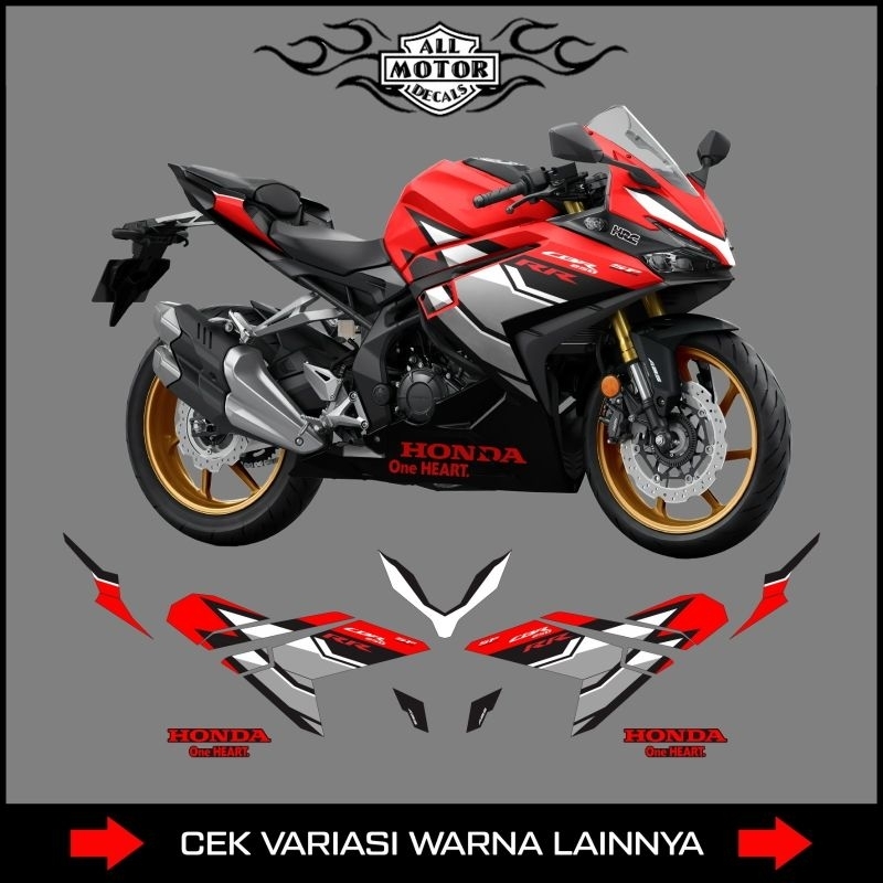 Decal Honda Cbr 250rr New 2023-2024 Ori Printing/Striping Motorcycle ...