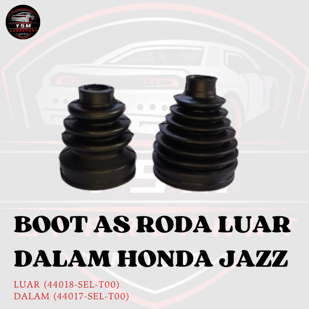 Rubber Boot Axle Bearing CV Joint Outside In HONDA JAZZ Shopee Malaysia