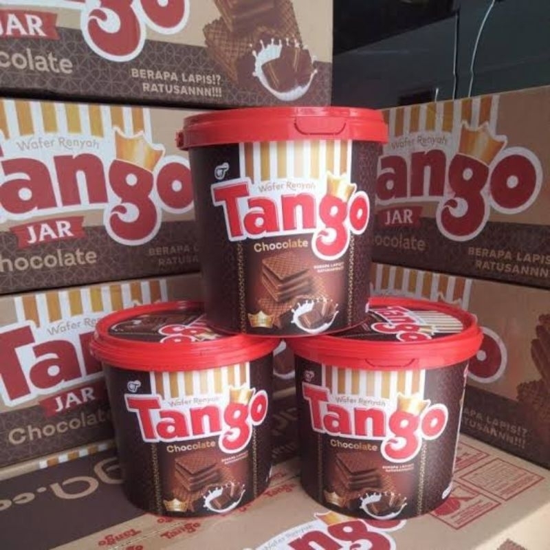 Tango Wafer Jar Packaging Dipper 240gr Shopee Malaysia