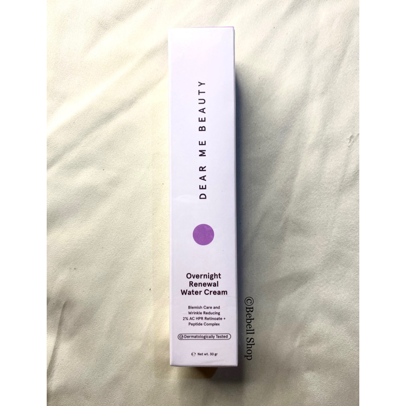 New Dear Me Beauty Retinol Moisturizer - Overnight Renewal Cream 30gr
